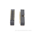 Conector SMT do cabeçalho da caixa de passo de 2,0 mm preto
